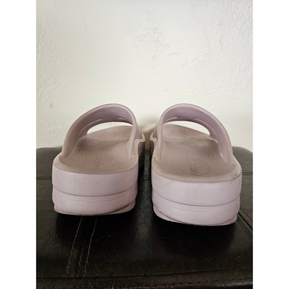 OOFOS Stardust Oomega Ooahh Platformed Feet Friendly Comfy Sandals sz 7 - Picture 5 of 9